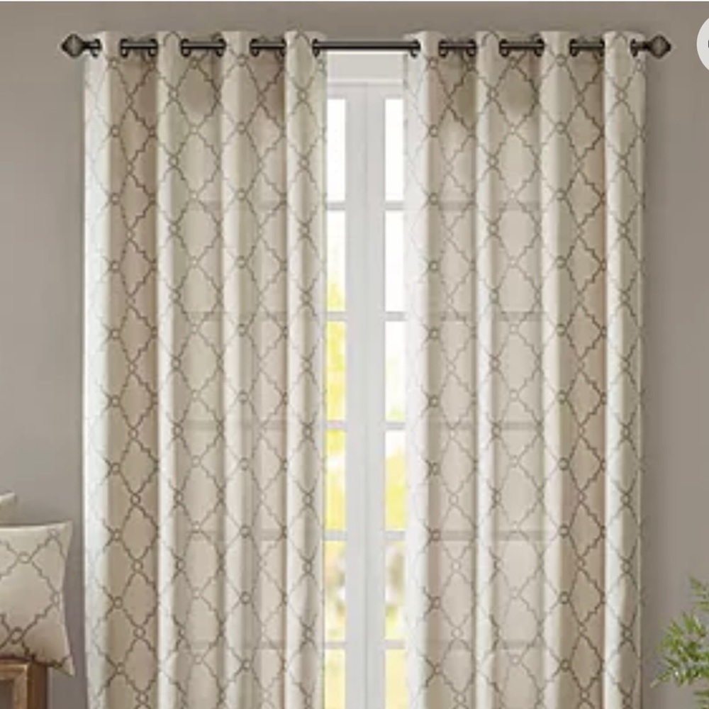 Madison Park Window Panel saratoga new 2 panels.